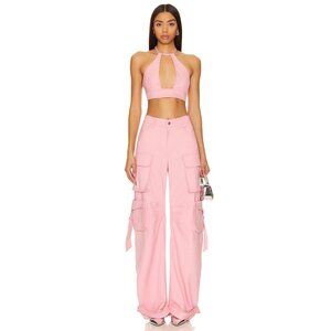 Mother of All Rae Pants in Pink Small Womens Baggy Cargo Trousers